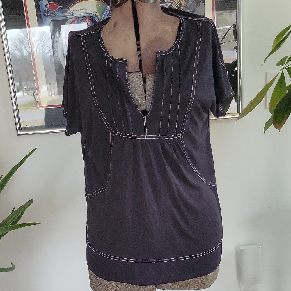 Lucky Brand Top Small Gray